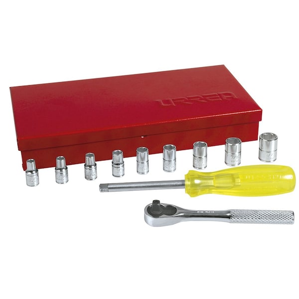 1/4" Drive SAE, 12 pcs